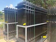 2025 Unused Metal Site Fence
