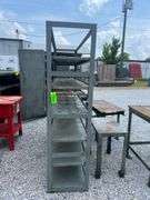 Steel Shelf - 72.5in L x 19in W x 75in H
