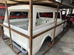 1966-1977 NEW Bronco Body - Chrome Yellow w/Black Top