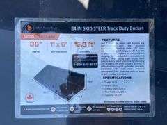 2025 Wolverine Unused TDB-11-84W Skidsteer Track Duty Bucket