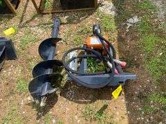 2025 Wolverine Unused MAD-12-12D Mini-Skidsteer Auger Drive and Bit