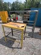 (2) Steel Racks