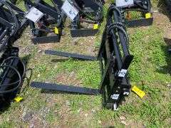 2025 GIYI Unused GY-CYHC Mini Skid Steer Side Shift Pallet Forks with 2'5" Forks