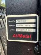 2025 AllMetal Unused K0720 Metal Farm Driveway Gates