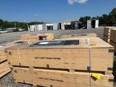 KJ Unused K2030 20ftx30ft Metal Garage