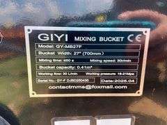 2025 GIYI Unused GY-MB27F Mixing Bucket