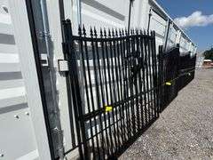 2025 Miva Unused Decorated Entrance Gates, Pair