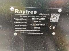 2025 Raytree Unused RHBC72 4-Blade Brush Cutter