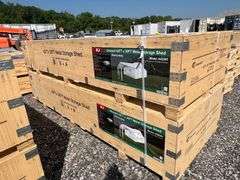 KJ Unused K4230T 42ftx30ft Metal Storage Shed