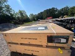 KJ Unused K2030 20ftx30ft Metal Garage