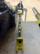 Ryobi Self Propelled 20in Mower, Blower and Weedeater with Battery and Changer