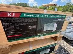 KJ Unused K1912 20ftx12ft Livestock Metal Shed