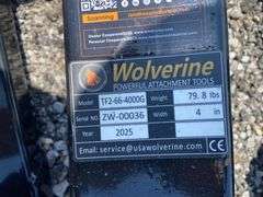 2025 Wolverine Unused TF2-66-4000G Adjustable Clip-on Pallet Fork