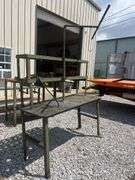 Steel Work Table - 65in x 25in x 82in