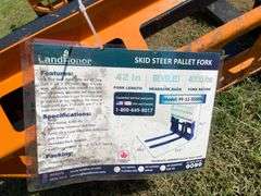 2025 Landhonor Unused PF-11-3500G Skid Steer Pallet Fork