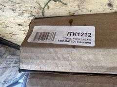 (5) 12x12 Fire Rated Access Panels - ITK1212