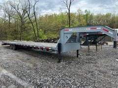 2024 Rawmaxx 40' Tandem Axle Gooseneck Trailer
