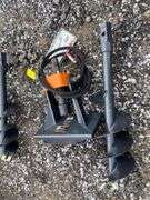 2025 Wolverine Unused MAD-12-12D Mini Skid Steer Auger Drive and Bit