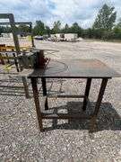 Steel Table - 24in L x 36in W x 36.5in L