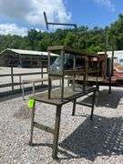 Steel Work Table - 65in x 25in x 82in
