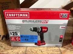 New Craftsman Brushless Drill with Battery and Charger