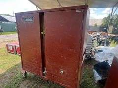 Jobox 60in W x 24in D Heavy-Duty 2-Door Cabinet, Model 1-694990