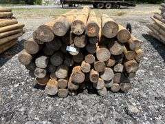 Untreated Wood Posts - Qty: 60 Posts