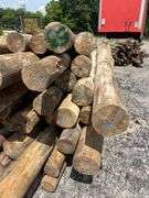 Untreated Wood Posts - Qty: 52