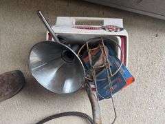 Cooler with Assorted Tools