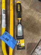 Stanley and Dewalt Crowbar and Chisel