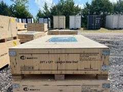 KJ Unused K1912 20ftx12ft Livestock Metal Shed