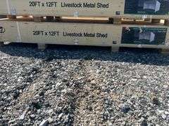 KJ Unused K1912 20ftx12ft Livestock Metal Shed