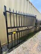 2025 Miva Unused Decorated Entrance Gates, Pair