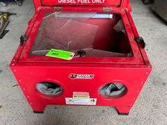 Blast Cabinet - Broken Glass