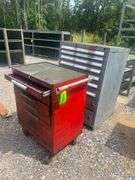 Kennedy 5-Drawer Roller Cabinet and Tool Box with Assorted Tools