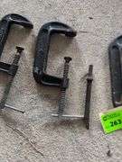 Lot - Heavy Duty C Clamps