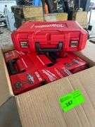 (3) New Milwaukee Cordless Drill Kit Case - Case Only