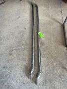 Chrome Tubular Long Truck Bed Rails - 75in