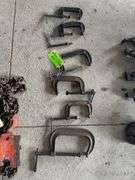 Lot - Heavy Duty C Clamps