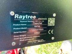 2025 Raytree Unused RMT48 48"Trencher