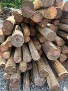 Untreated Wood Posts - Qty: 79