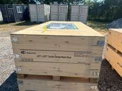 KJ Unused K2223 23ftx22ft Double Garage Metal Shed