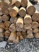 Untreated Wood Posts - Qty: 60 Posts