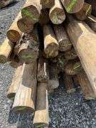 Untreated Wood Posts - Qty: 89