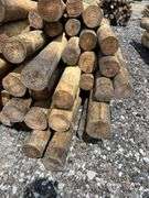 Untreated Wood Posts - Qty: 46