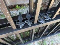 2025 KJ Unused K0720-6 Metal Farm Driveway Gates