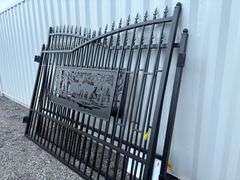 2025 KJ Unused K0720 Metal Farm Driveway Gates