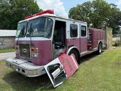 1992 E-One Pumper Truck