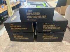 (5) New Arcan Infrared Thermometer with 9v Battery
