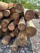 Untreated Wood Posts - Qty: 44
